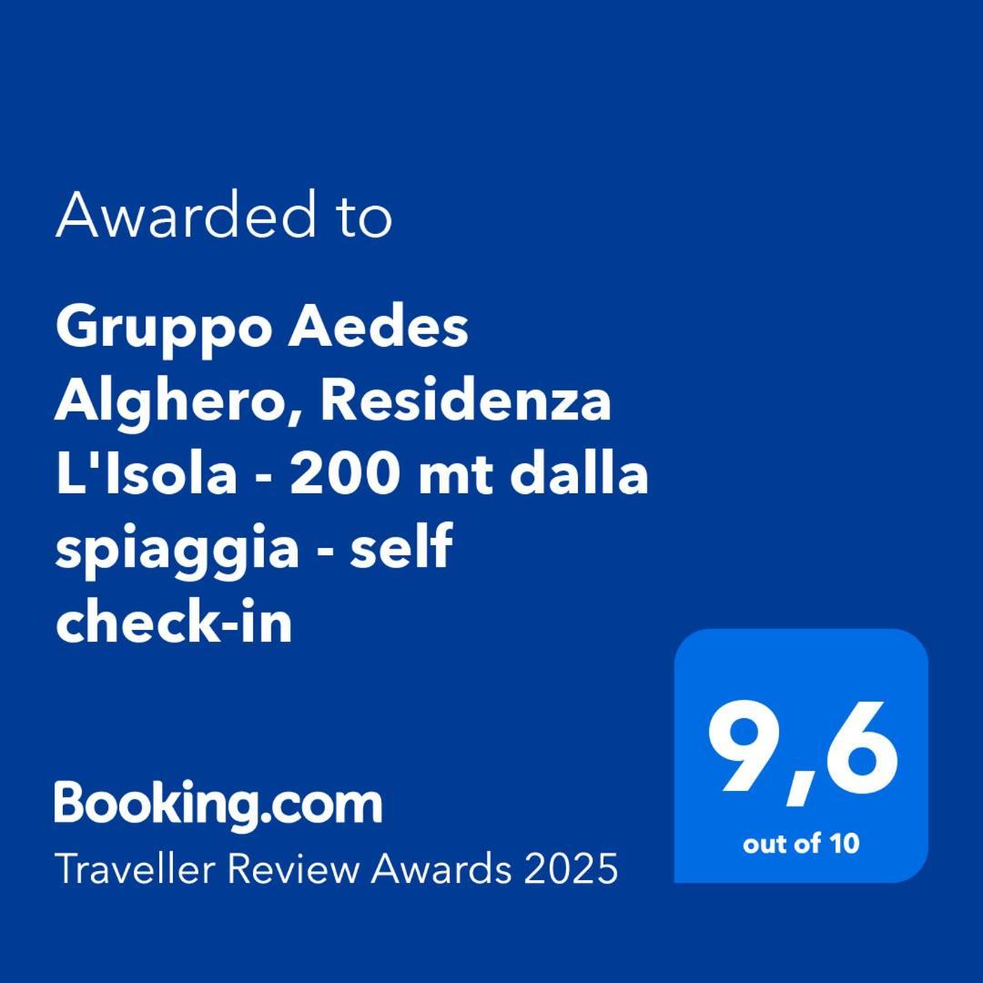 Gruppo Aedes Alghero, Residenza L'Isola - 200 Mt Dalla Spiaggia 外观 照片
